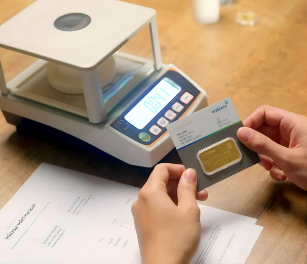 edelmetaal controle taxatie