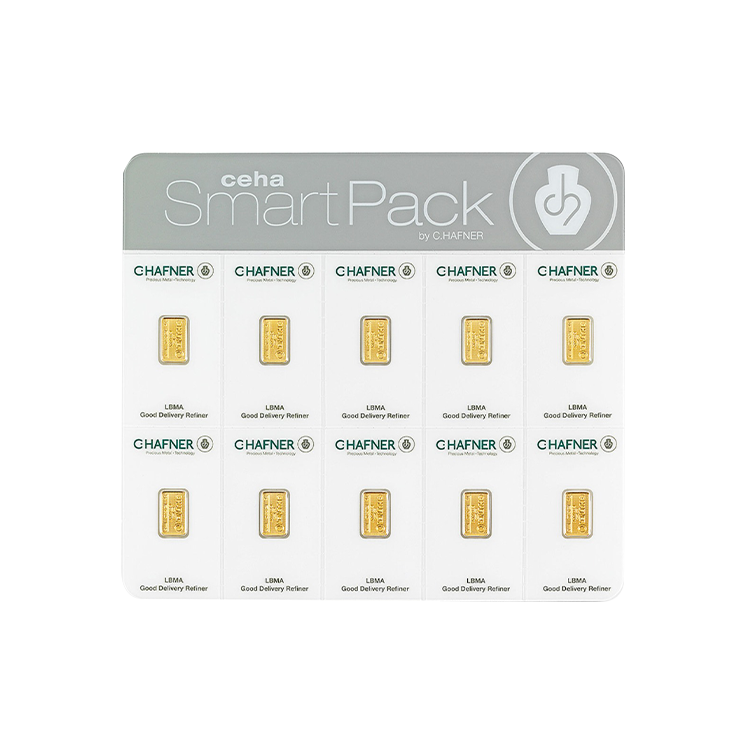 10x 1 gram SmartPack C. Hafner