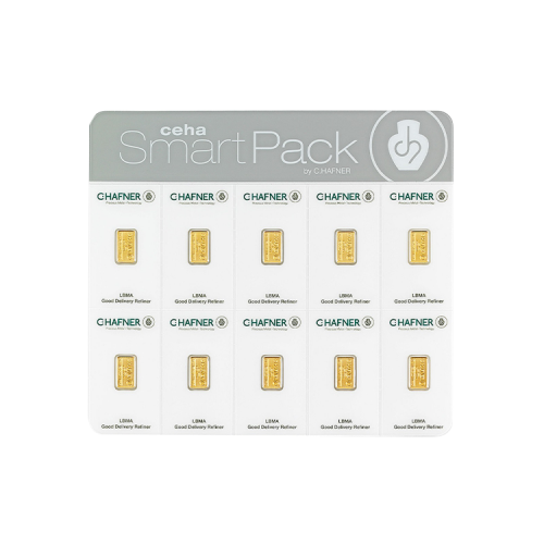 10x 1 gram SmartPack C. Hafner