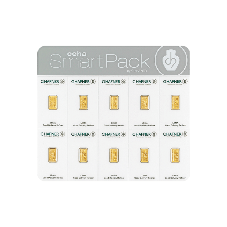 10x 2 gram SmartPack C. Hafner