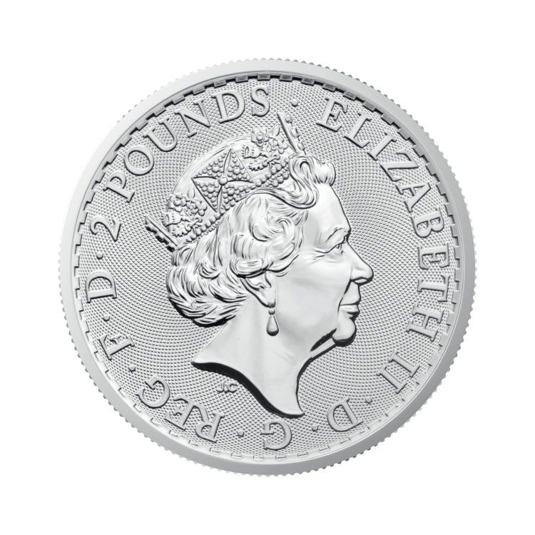 1 troy ounce zilveren Britannia munt