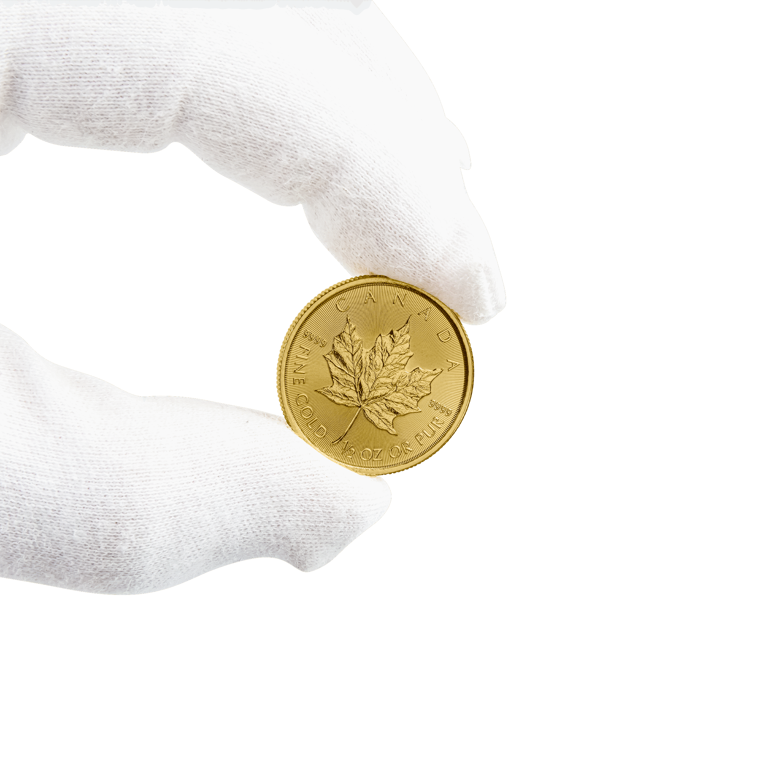 1/2 troy ounce gouden Maple Leaf munt