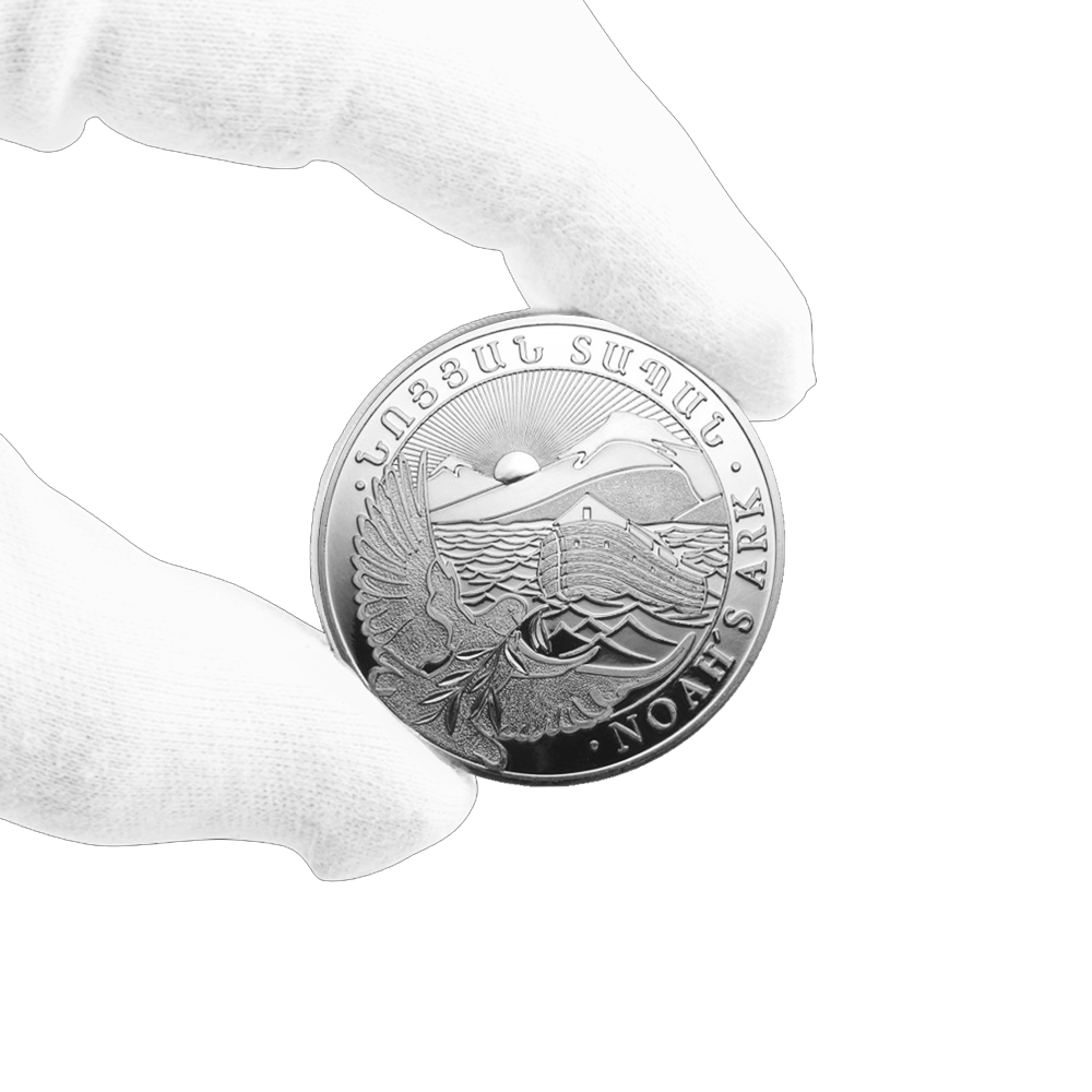 1 troy ounce zilveren Noah's Ark munt