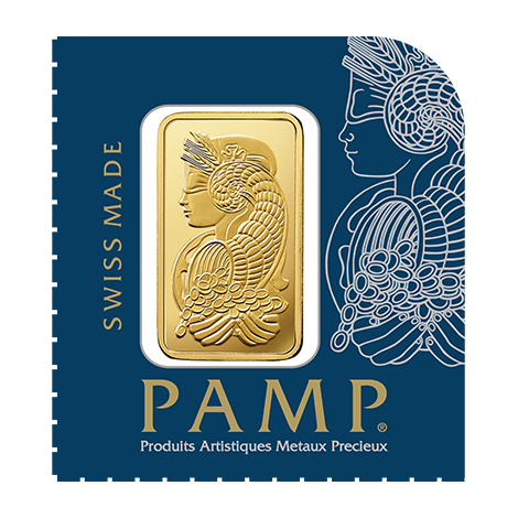 25x 1 gram goudbaar Pamp Suisse