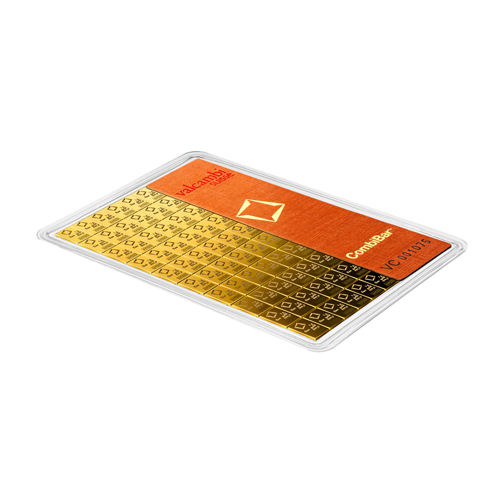 100x 1 gram gouden CombiBar