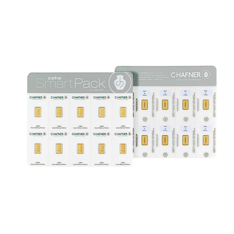 10x 1 gram SmartPack C. Hafner