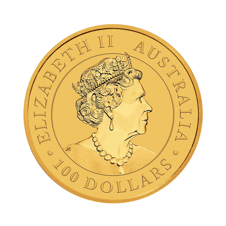 1 troy ounce gouden Australian Emu munt
