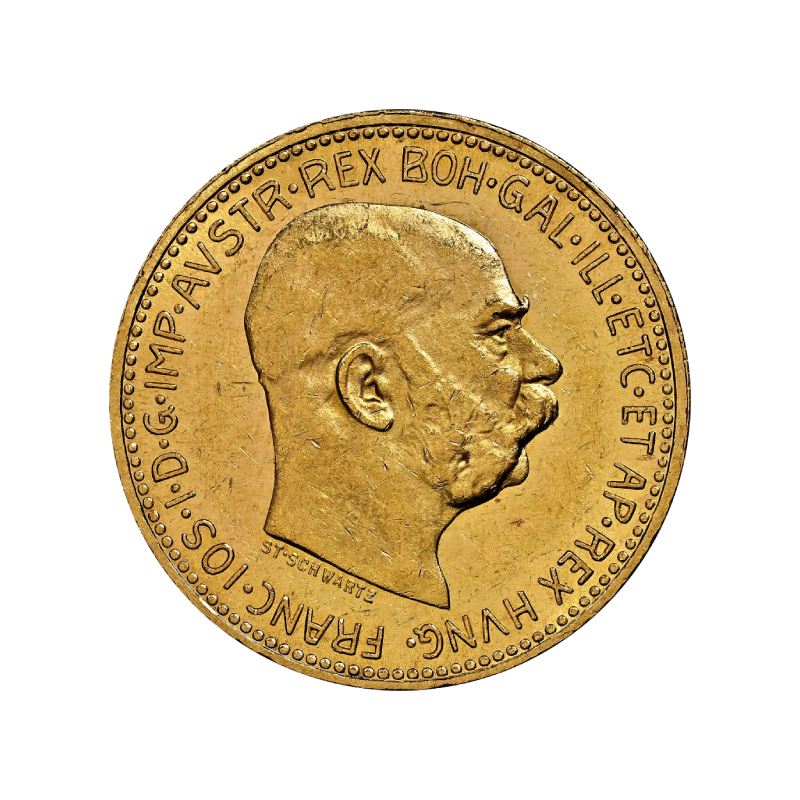 Oostenrijkse gouden 20 Corona munt