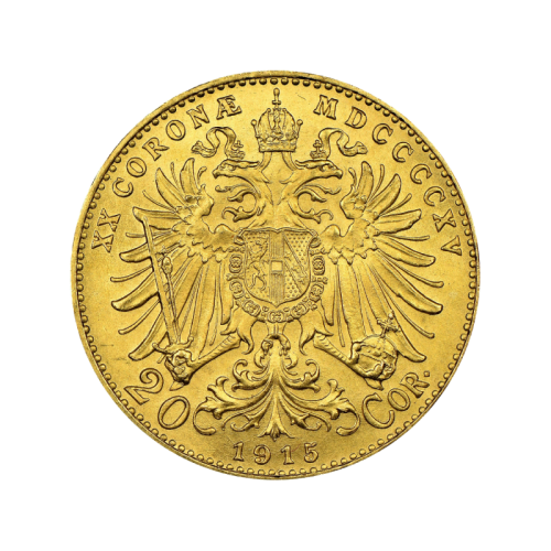 Oostenrijkse gouden 20 Corona munt
