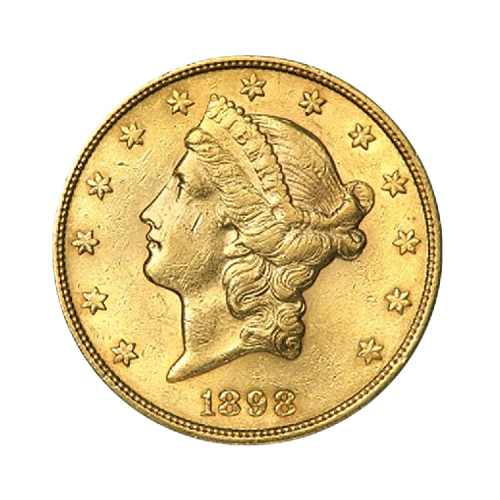 Gouden $5 Liberty Head munt