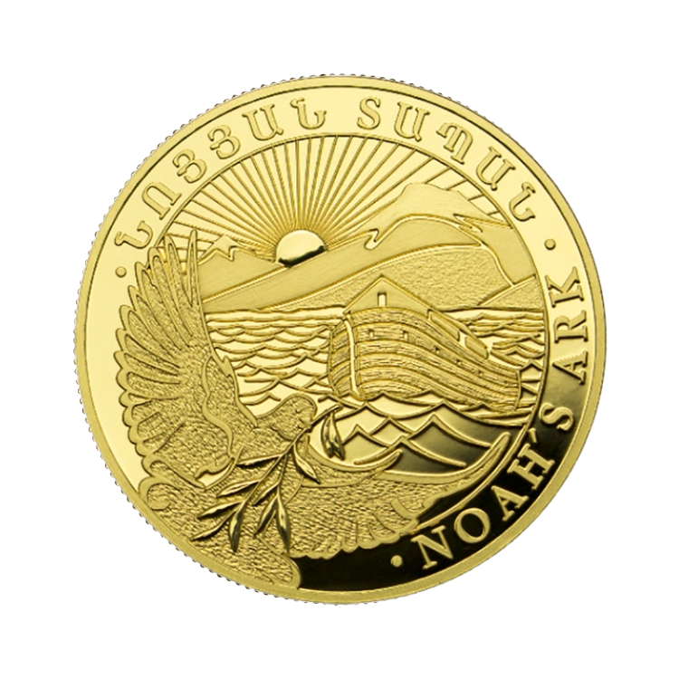 1/4 troy ounce gouden Noah's Ark munt