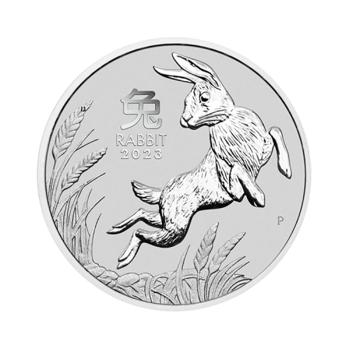 1 troy ounce platina Lunar munt
