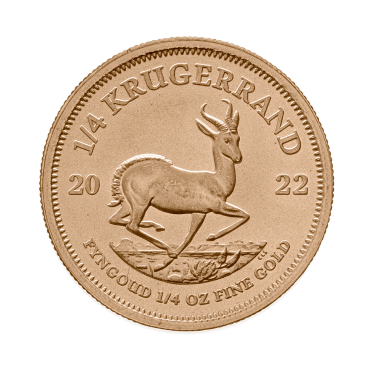 1/4 troy ounce gouden Krugerrand munt