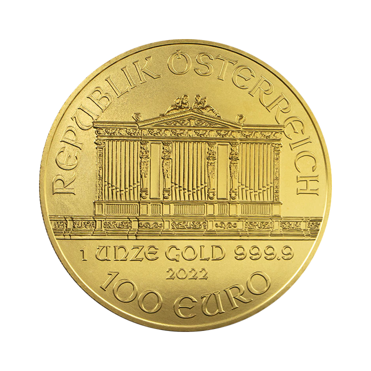 1 troy ounce gouden Philharmoniker munt