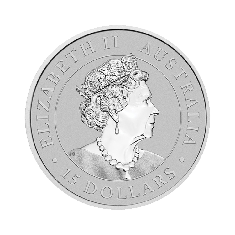 1/10 troy ounce platina Kookaburra munt