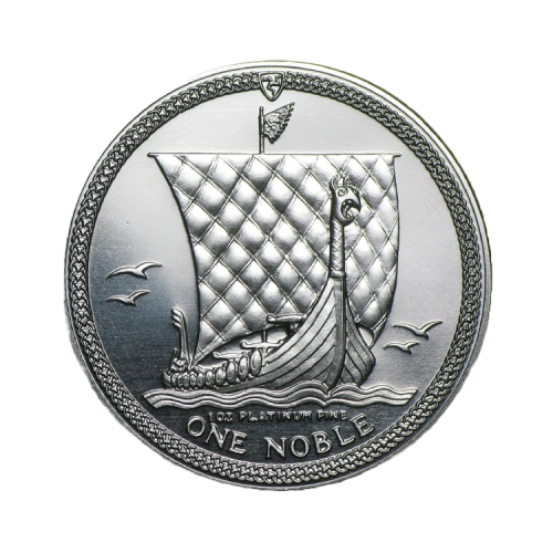1 troy ounce platina Noble munt