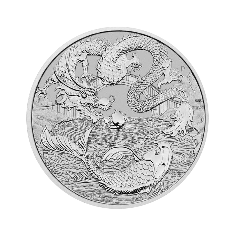 1 troy ounce zilveren Myths and Legends munt