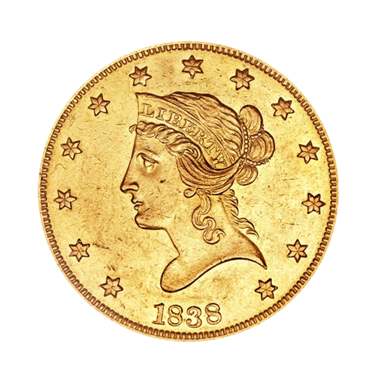 Gouden $10 Liberty Head munt