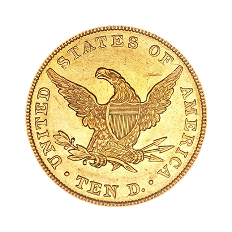 Gouden $10 Liberty Head munt