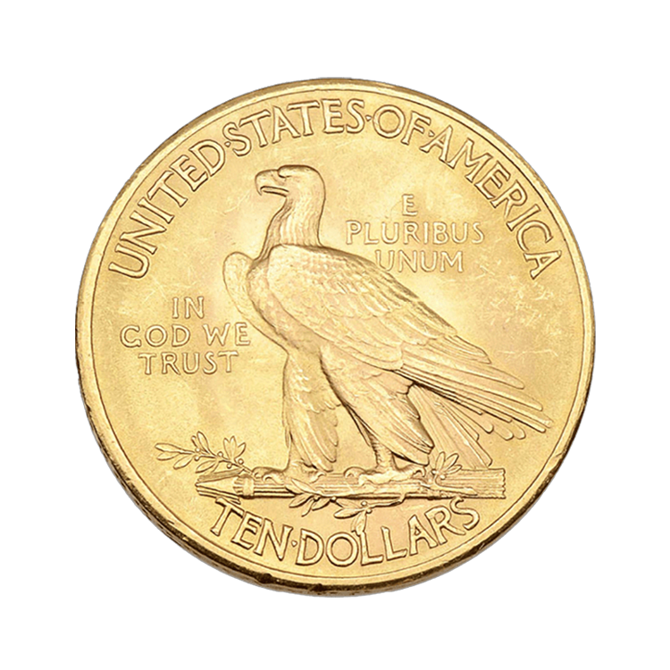 Gouden $10 Indian Head munt