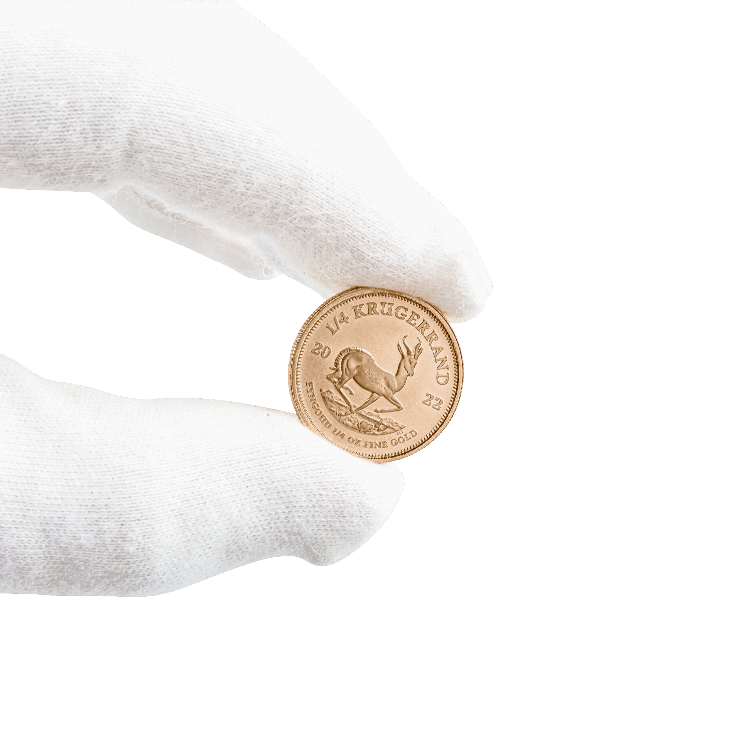 1/4 troy ounce gouden Krugerrand munt