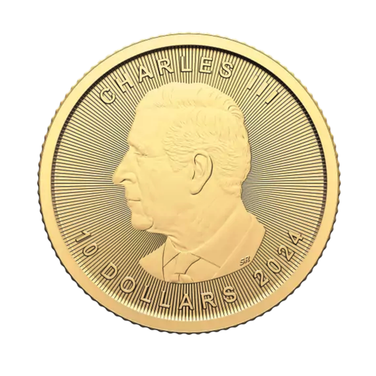 1/4 troy ounce gouden Maple Leaf munt