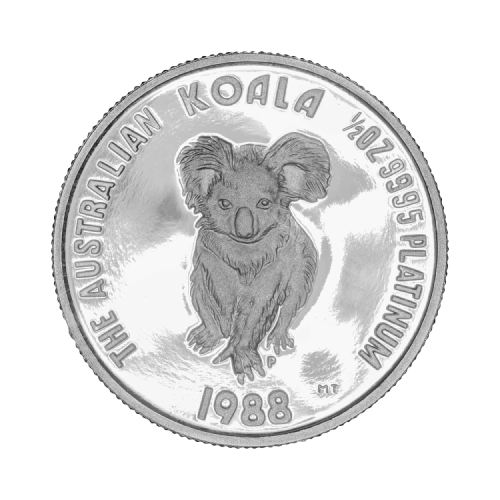 0,5 troy ounce platina Koala munt