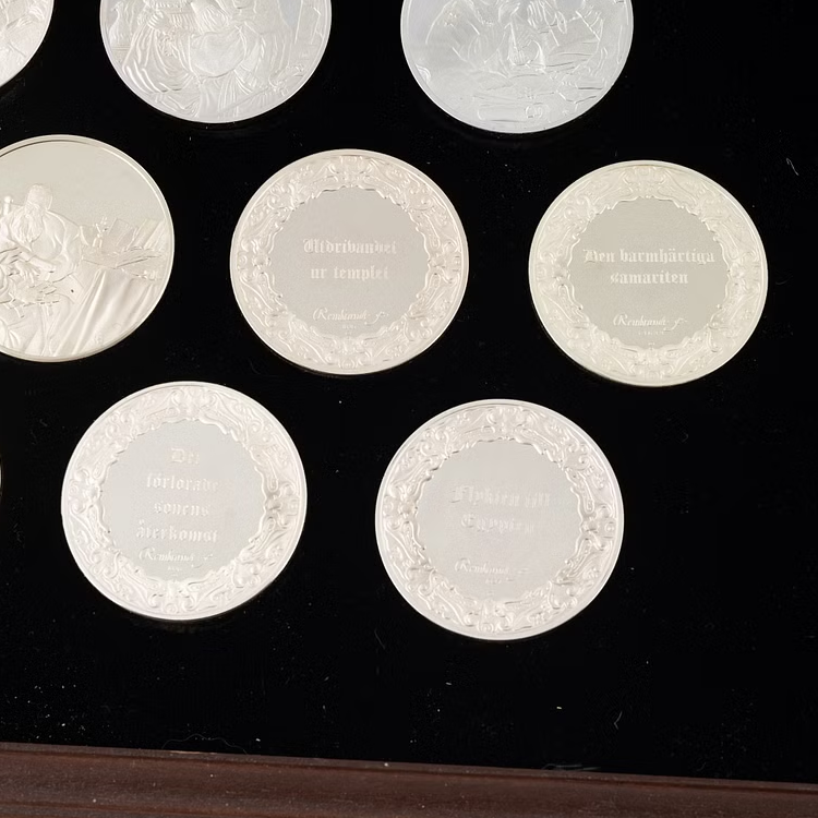 Franklin Mint - Grootste Meesterwerken van Rembrandt in zilver