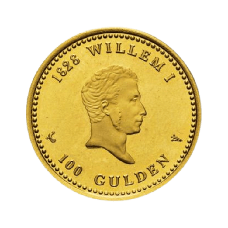 Gouden 100 gulden Nederlandse Antillen munt (1978)