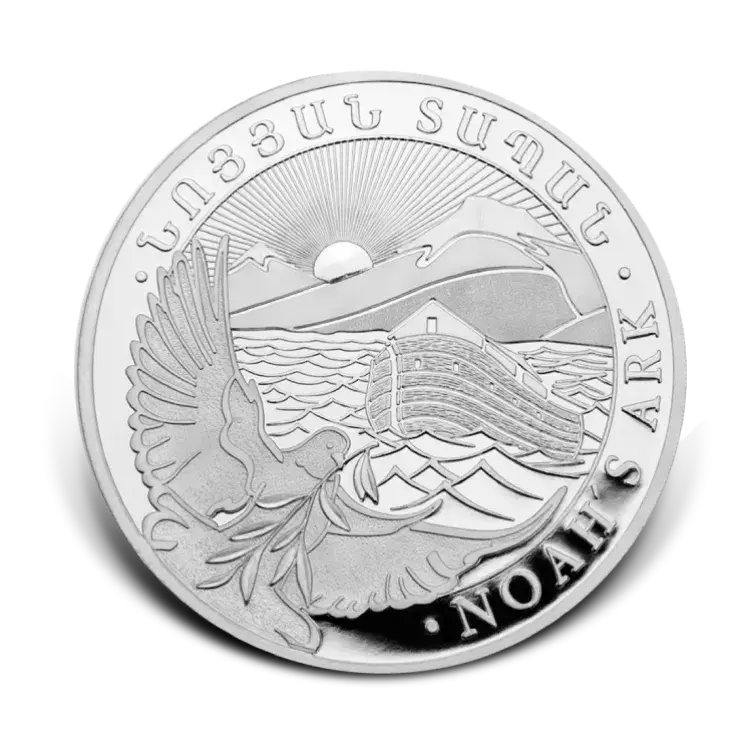 1/2 troy ounce zilveren Noah’s Ark munt