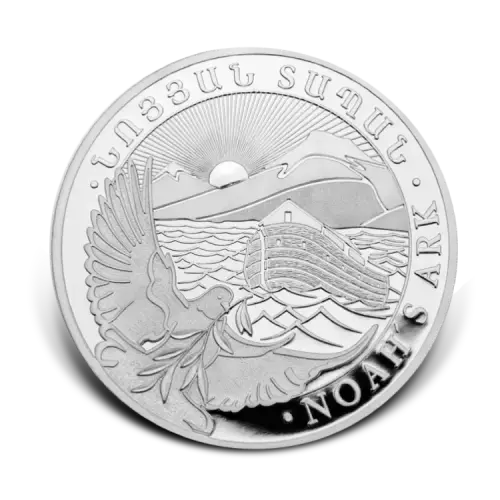 1/2 troy ounce zilveren Noah’s Ark munt