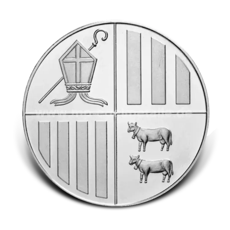 1 kilo zilveren Andorra Eagle munt