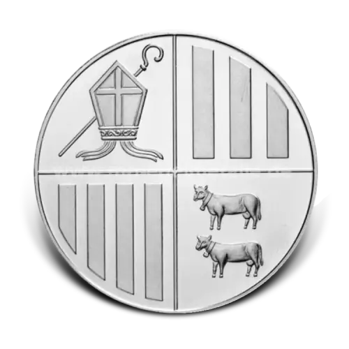 1 kilo zilveren Andorra Eagle munt