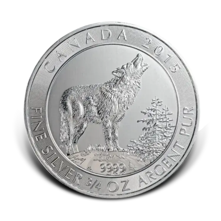 3/4 troy ounce zilveren munt diverse producenten
